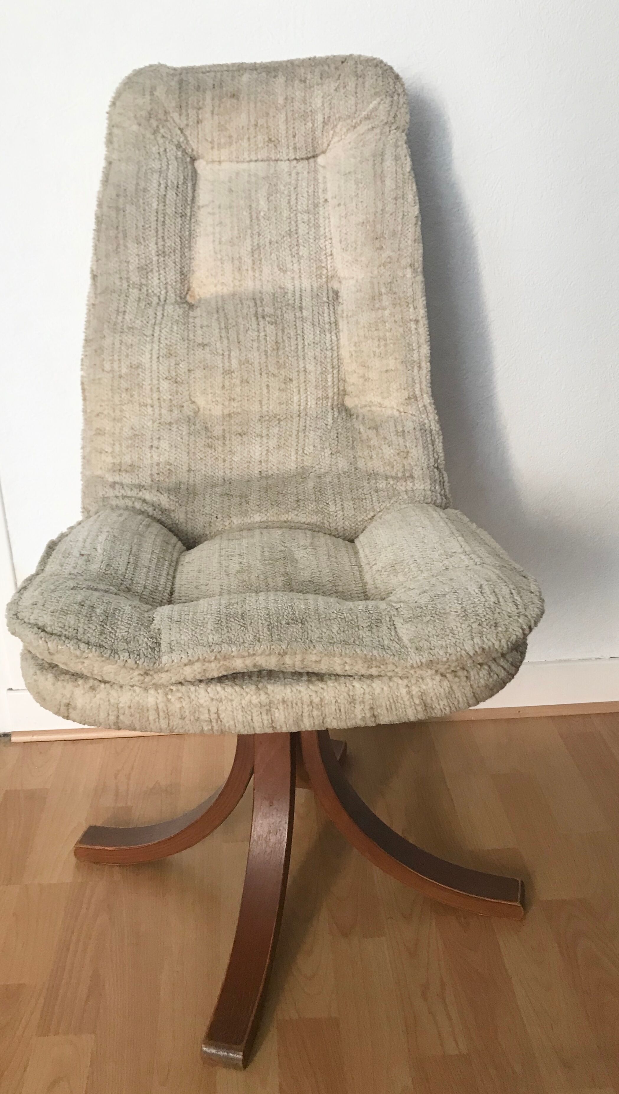 Vintage Scandinavian office chair