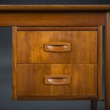 Mid-Century Danish Teak Desk from Hanbjerg Furniture Factory, 1960s