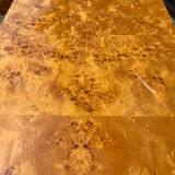 Set coffee table and its broussin cube bramble wood