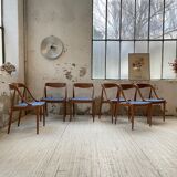 6 chairs by Johannes Andersen