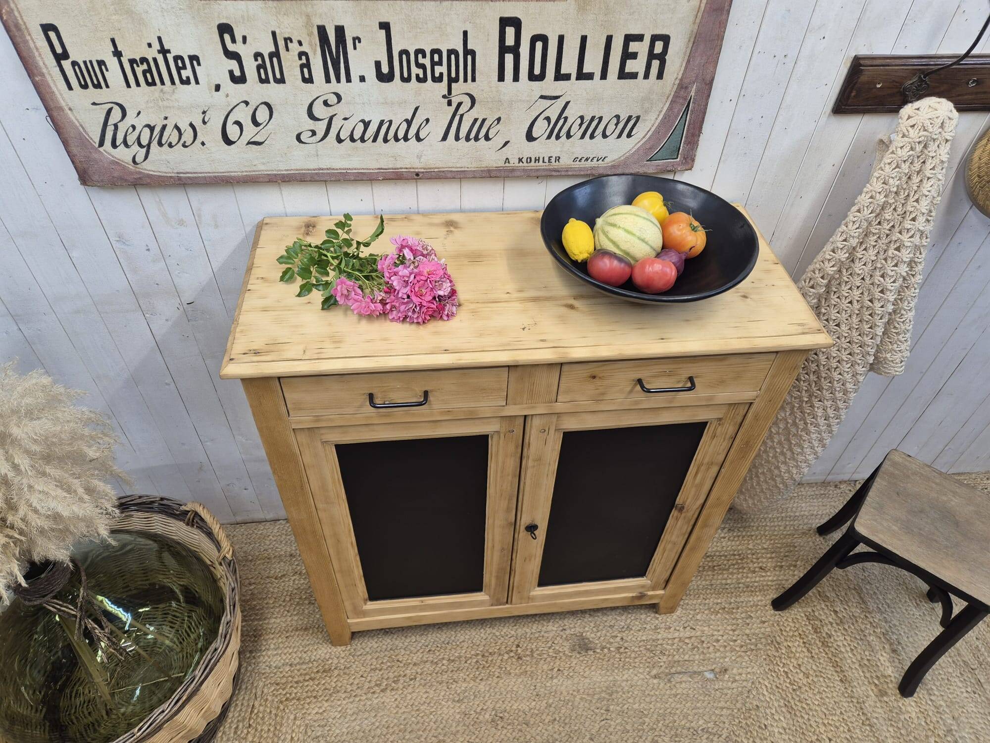 Old Parisian sideboard