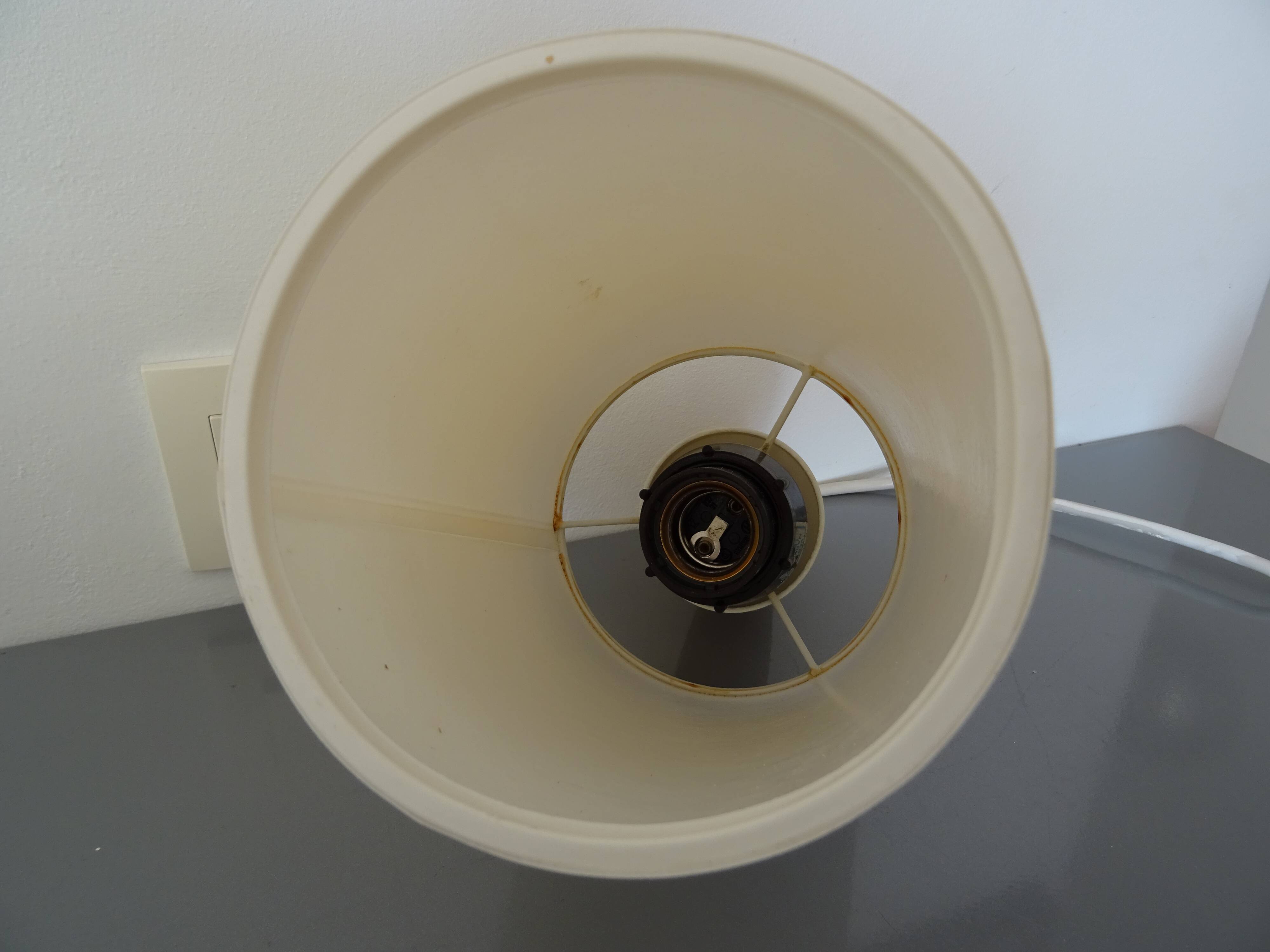 Vintage Scandinavian style suspension chandelier from the 60s/70s