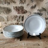 8 Bavaria porcelain soup plates