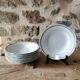 8 Bavaria porcelain soup plates