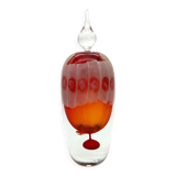 Fernando Agostinho - large blown glass bottle - vintage 1992