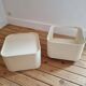 Vintage Square Nightstand by Anna Castelli for Kartell, 1960s