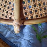 Vintage bamboo pendant lamp