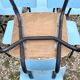 Set of 12 blue formica chairs
