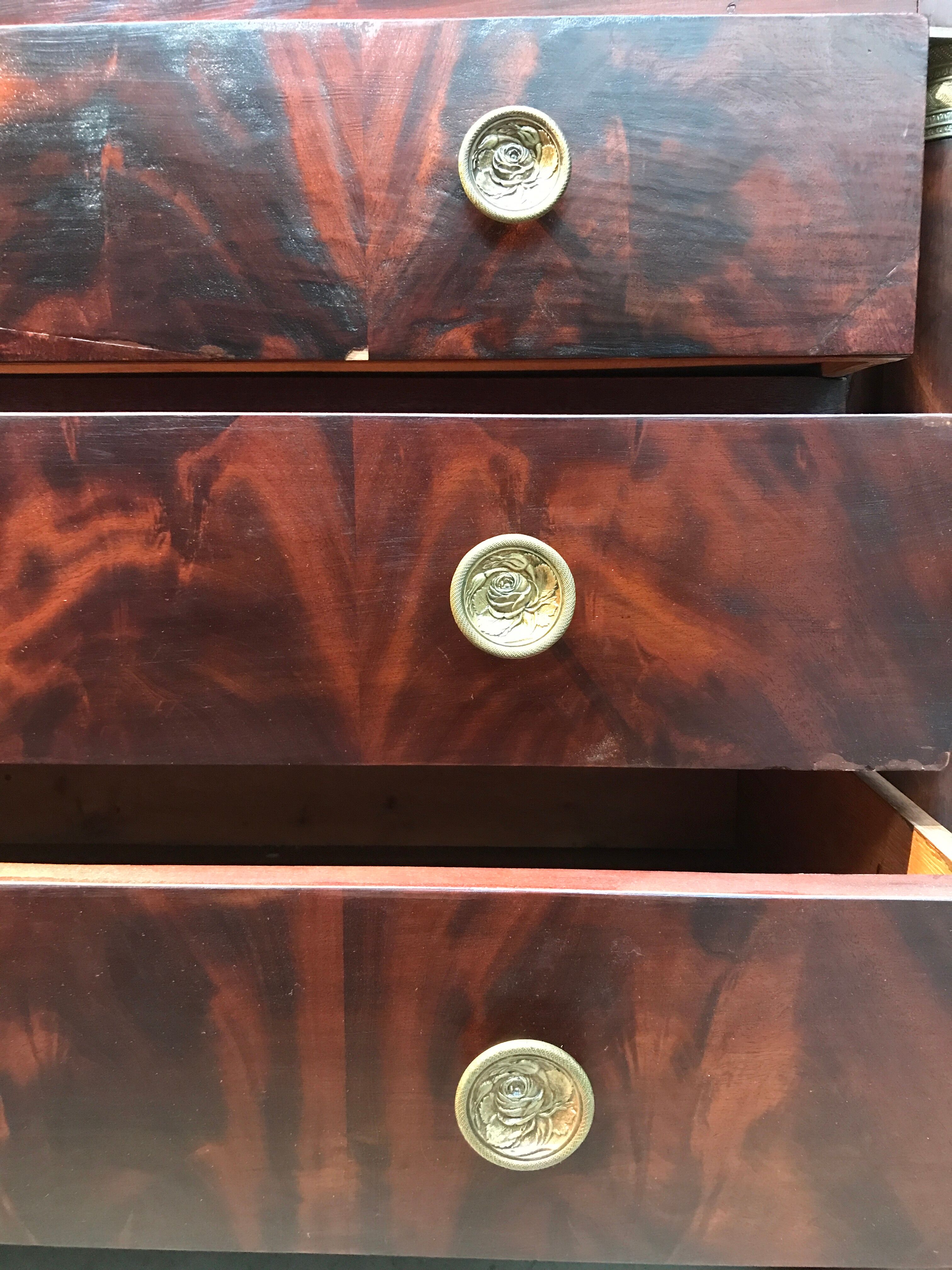 Empire chest of drawers