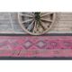 1970s vintage Turkish Oushak diamond wool runner