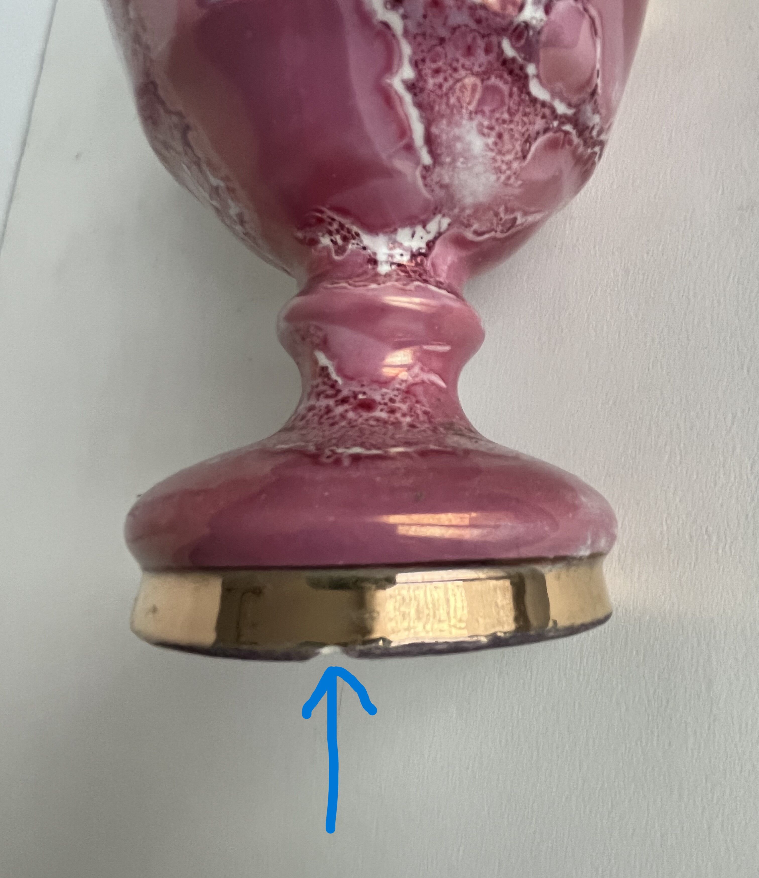 Antique earthenware vase