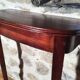 Mahogany console, first half of the 20th century