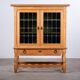 Brutalist Oak Cabinet by Henning Kjærnulf, Denmark, 1960s