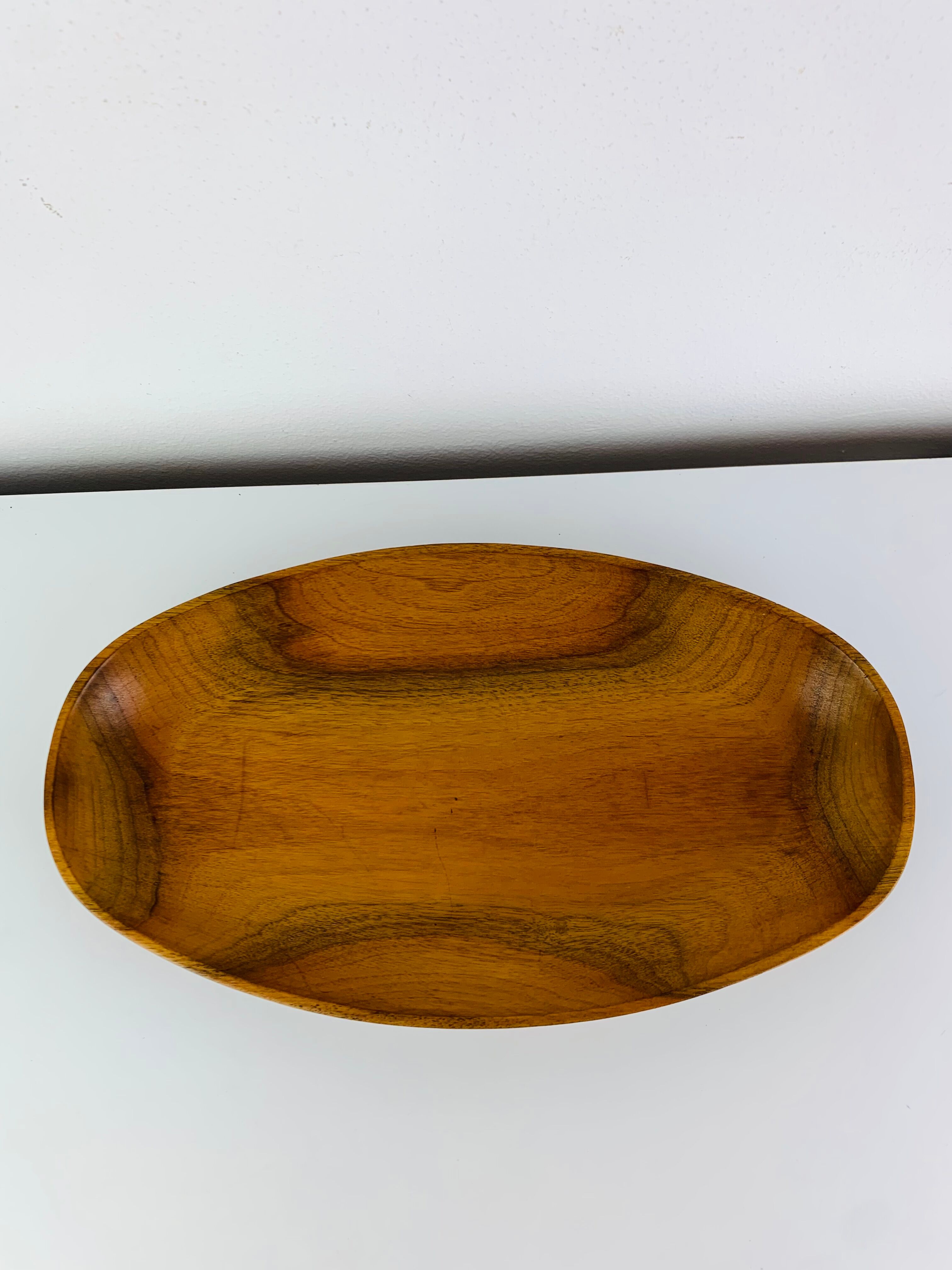 Vide poche scandinave teck, années 60
