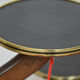 Table porte-plantes noir, 1960