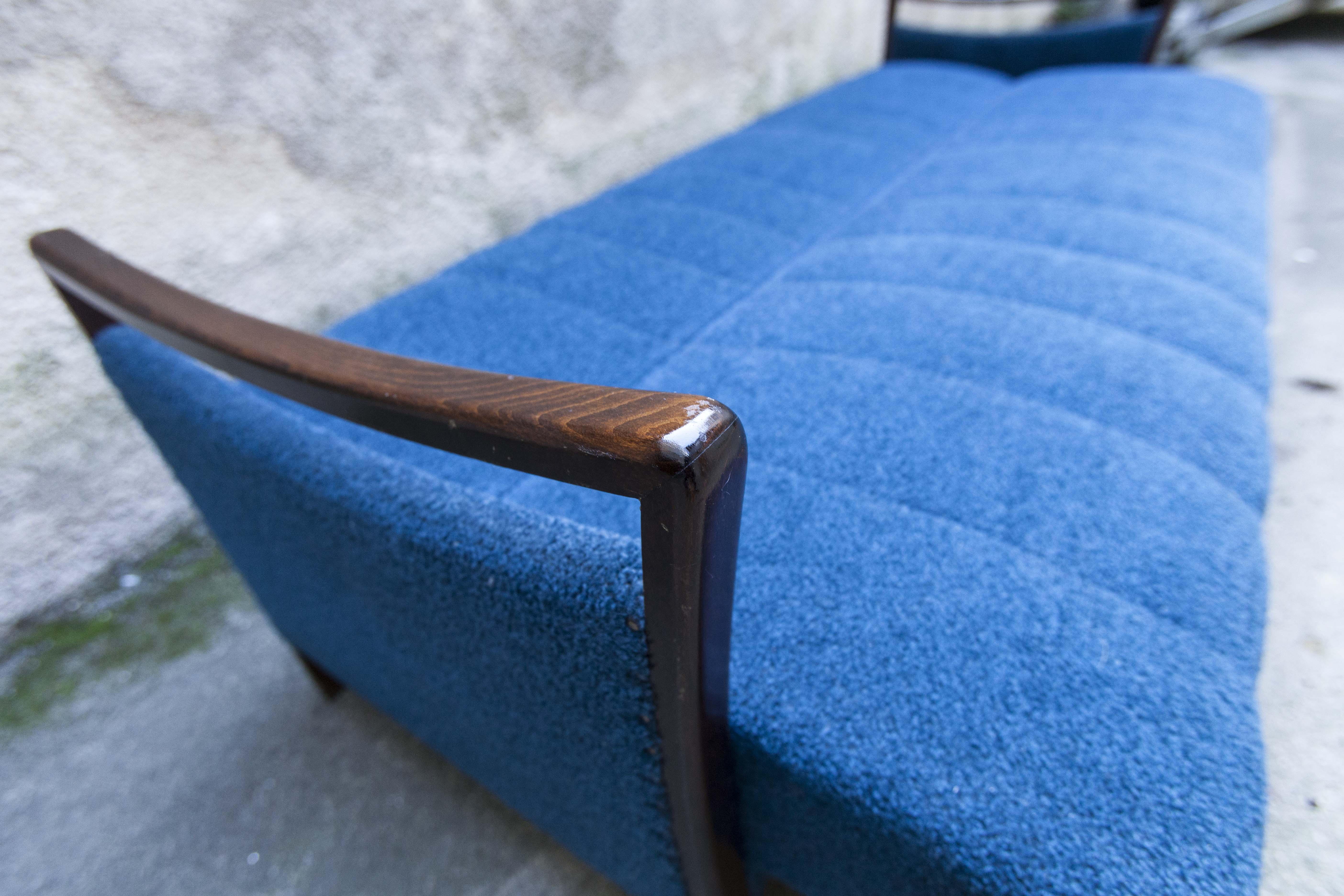 Sofa daybed 3 scandinavian blue