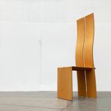 Postmodern chair with a high backrest