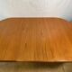 Table à manger extensible en teck oval Sutcliffe de Todmorden des années 1960