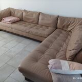 5/7 seater corner sofa in full grain leather