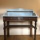 Wooden and marble dressing table