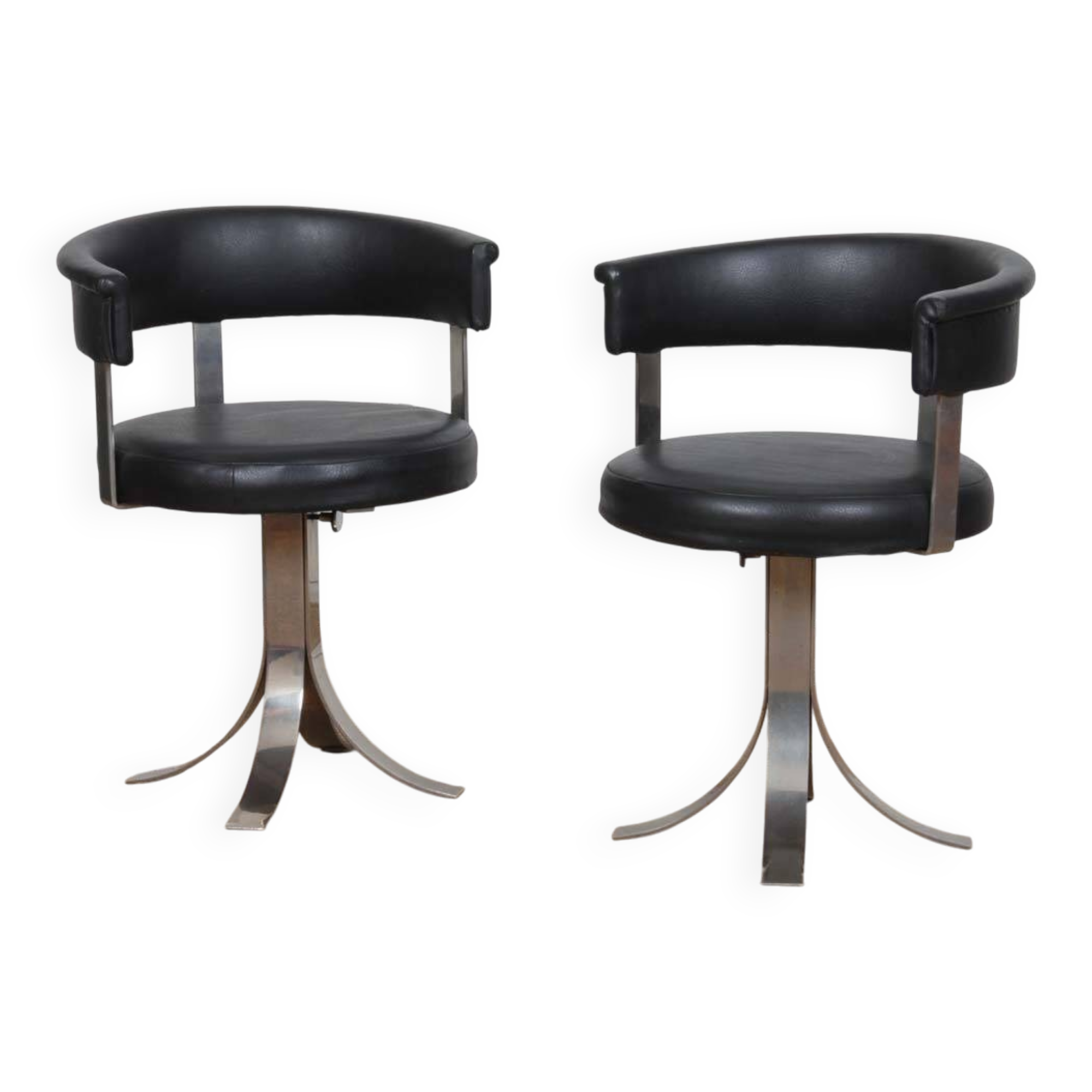 Paire de chaises attribuées à Osvaldo Borsani, 1970