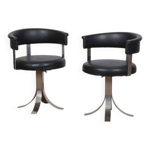 Paire de chaises attribuées - osvaldo