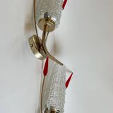 Pair of retro 60s wall lights