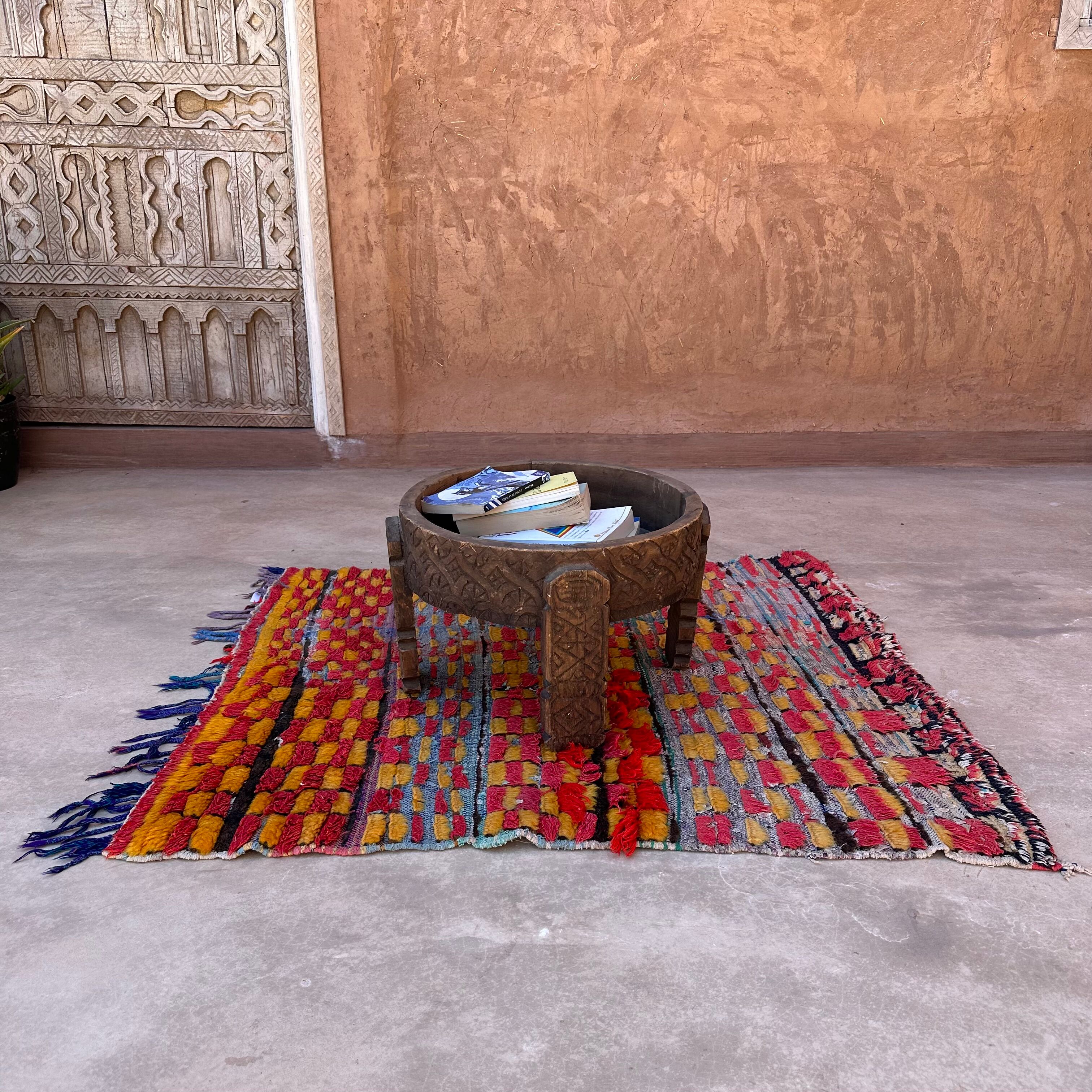 Moroccan carpet 96x111cm