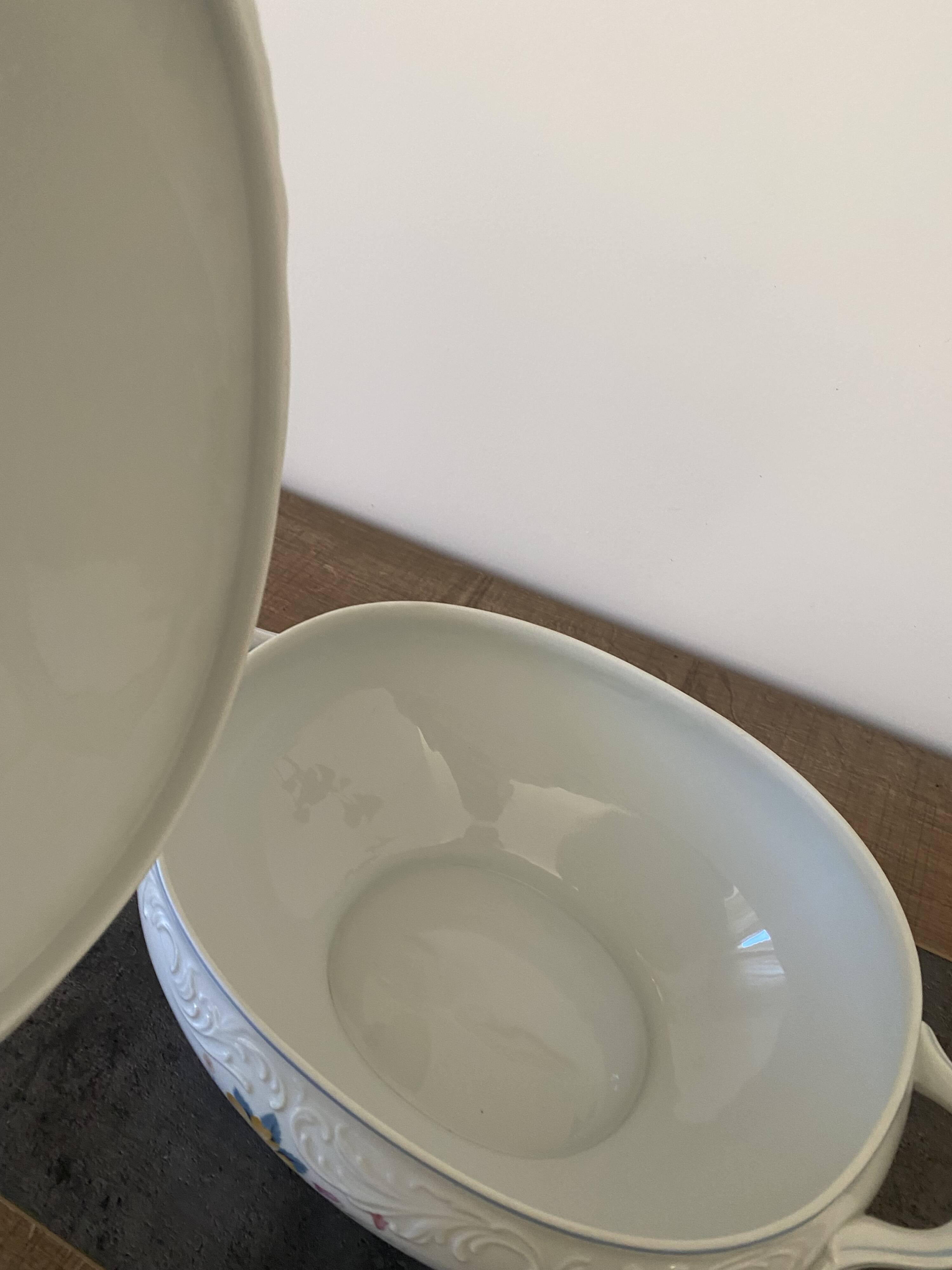 Unicorn porcelain soup tureen