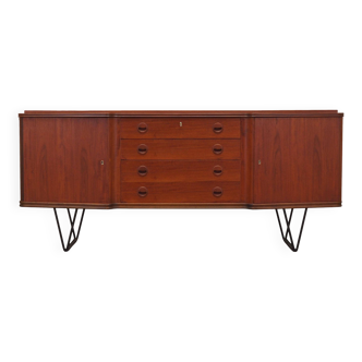 Teak sideboard, Danish design, 1970s, production: Denmark