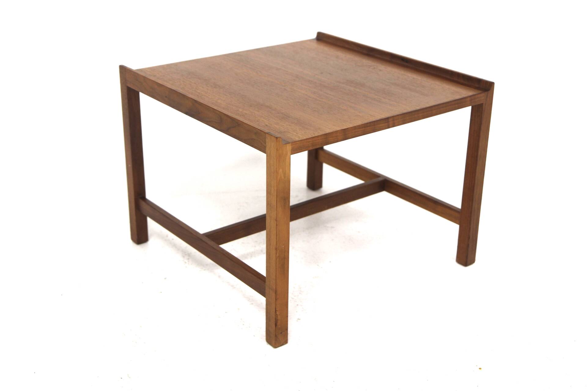 Walnut coffee table, Karl-Erik Ekselius, Sweden, 1960