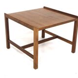 Table basse en noyer, Karl-Erik Ekselius, Suède, 1960