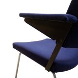 Set of 4 Gispen 1445 arm chairs, 1960s