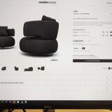 Fauteuil Roche Bobois curl