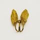 Italian Hollywood Regency Brass Sconce by Tommaso Barbi
