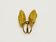 Italian Hollywood Regency Brass Sconce by Tommaso Barbi