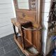 vestiaire avec console en noyer
