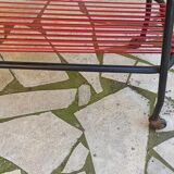 Vintage TV table "scoubidou"