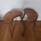 Set of 2 high vintage tripods