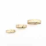 Family of 3 elephants in travertine by Fratelli Mannelli