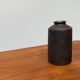 Brutalist vase from the mid-century German studio pottery by Gerhard Liebenthron, 1974.