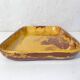 signed mixed earth ceramic tray with marbled effect