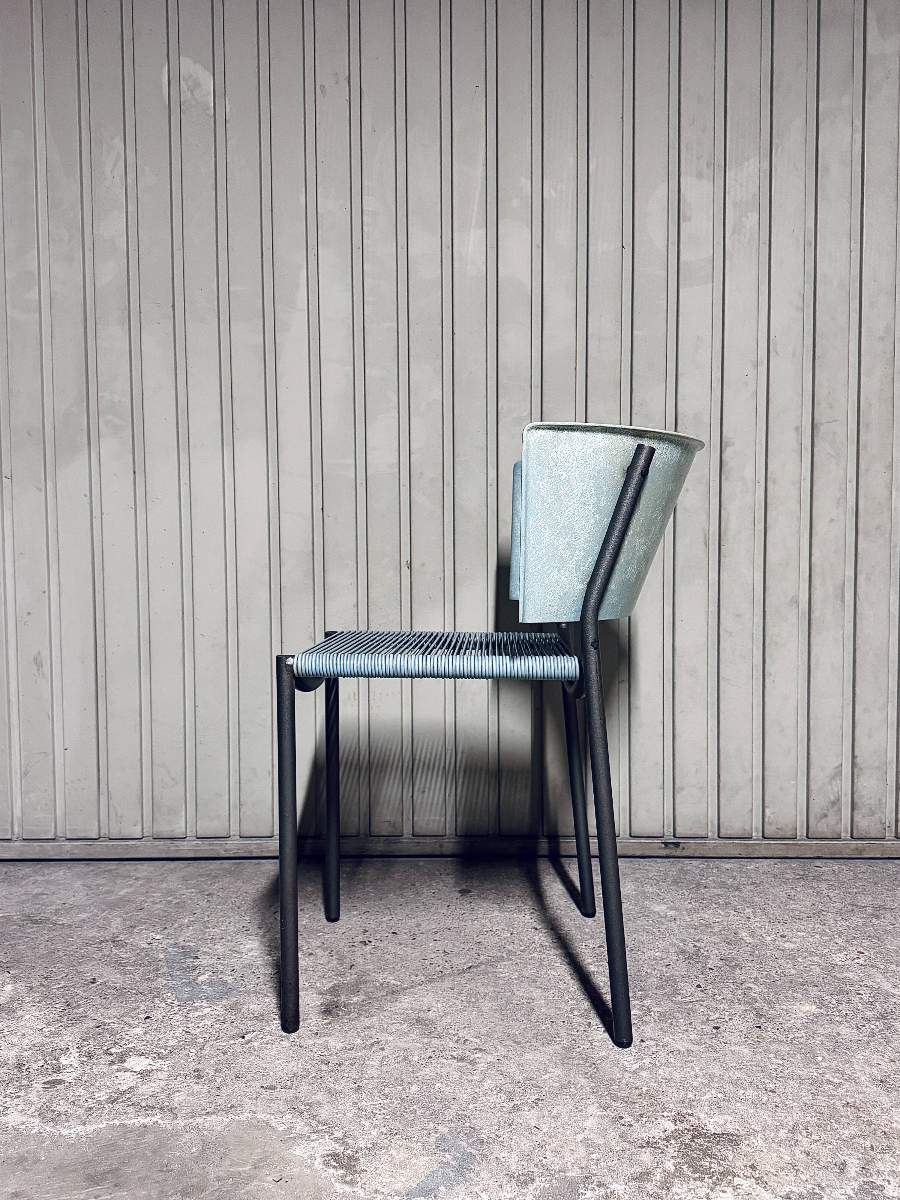 Lila hunter chair, fibreglass, Philippe Starck - XO - 1988