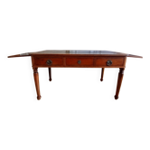 Louis Philippe Mahogany Desk, 19th Century