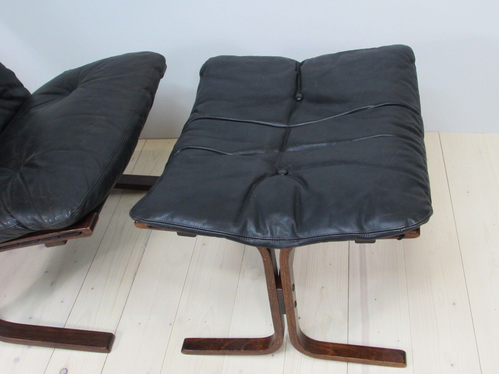 Siesta chair and footstool by Ingmar Relling for Westnova Norway - 1965