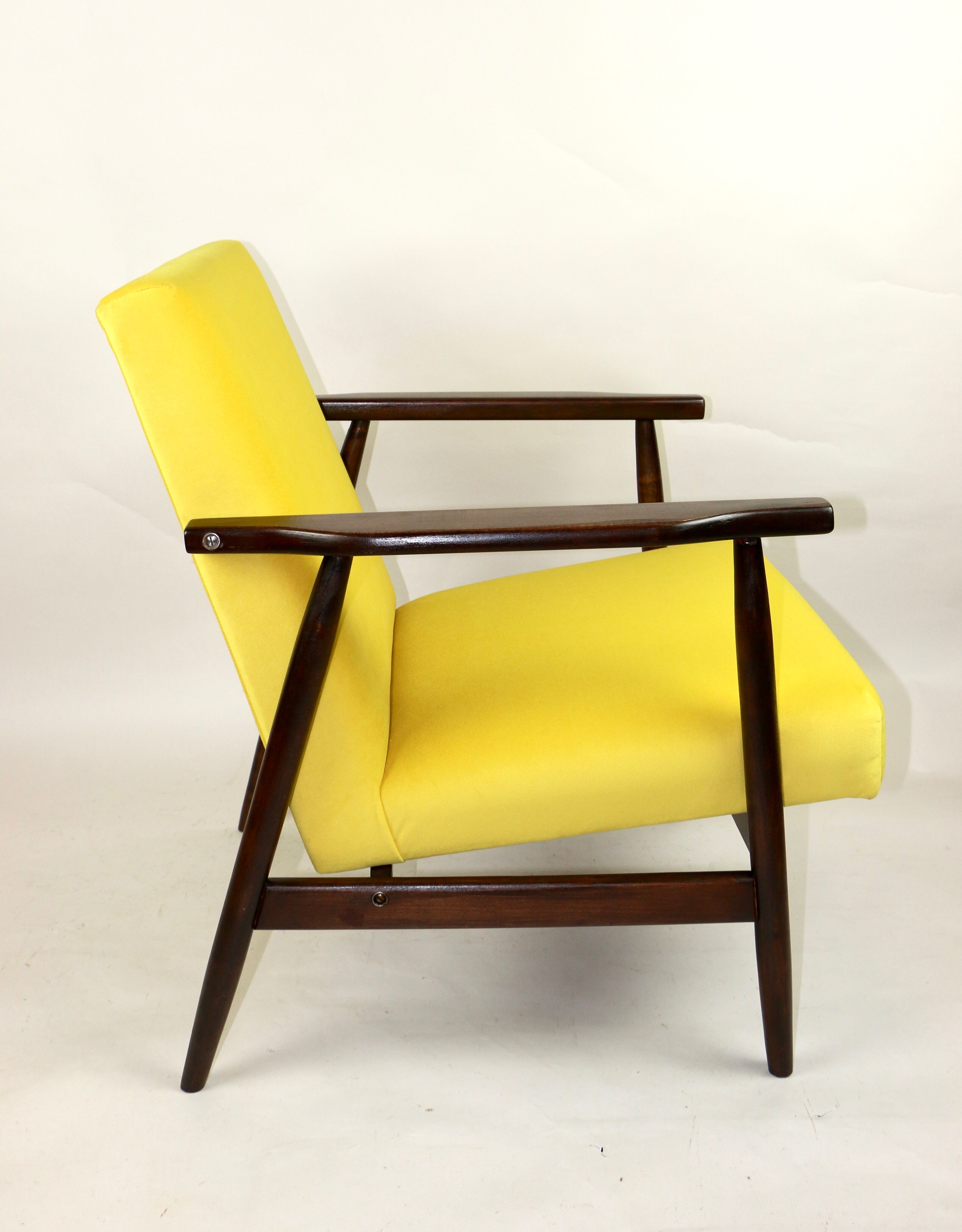 Fauteuil jaune, années 1970