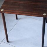 Small Scandinavian side table in rosewood by Georg Petersen