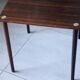 Petite table d'appoint scandinave en palissandre georg petersen