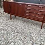 Scandinavian teak row