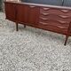 Scandinavian teak row